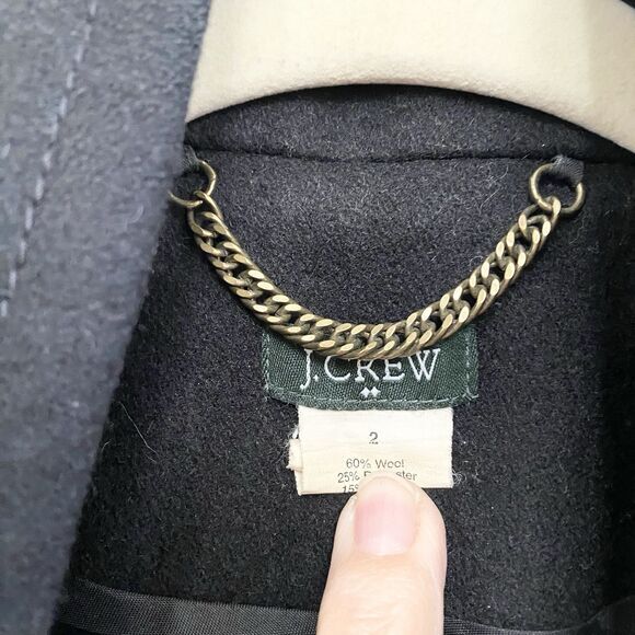 Elegant Black Women's Coat - Picture 7 of 13